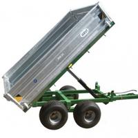 Rimorchio a quattro ruote geo rm 25 per trattore