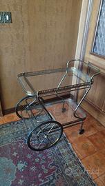 CARRELLO BAR PORTAVIVANDE VINTAGE