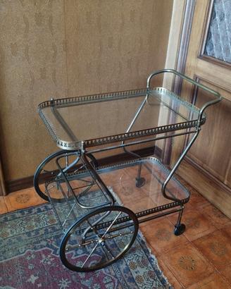 CARRELLO BAR PORTAVIVANDE VINTAGE