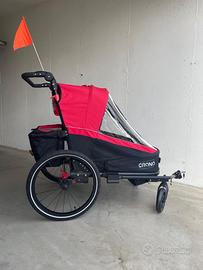 Rimorchio bambini per bici