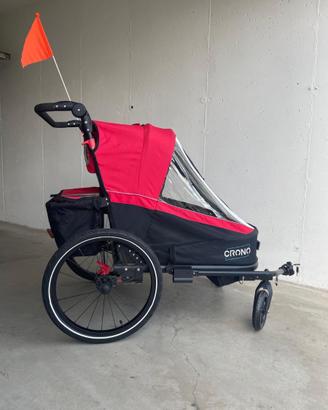 Rimorchio bambini per bici
