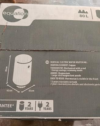 Scaldabagno NUOVO elettrico 80 litri
