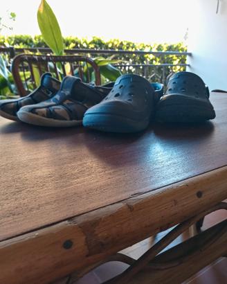 Sandali Chicco mimetici n. 32 piu' sabot n. 32