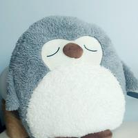 Peluche  di gufetto assonnato. 🦉