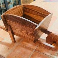 Carriola in legno