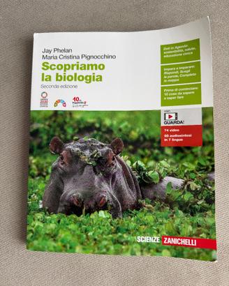 Libro scolastico di scienze Scopriamo la biologia 