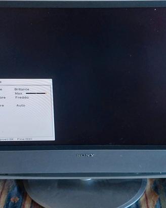 Sony 32” LCD con telecomando ideale console