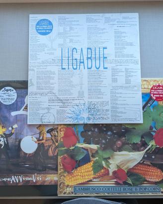Ligabue - Set 3 vinili colorati sigillati