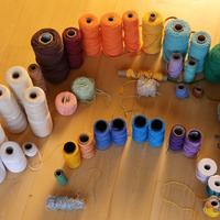 Stock filati e corde Macramè in cotone, poliestere