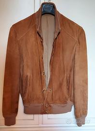 Giubbino uomo in camoscio vintage