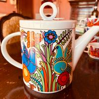 Servizio da 4 tè/caffè Villeroy & Boch vintage ‘70