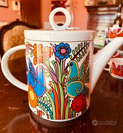 Servizio da 4 tè/caffè Villeroy & Boch vintage ‘70