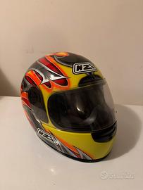 Casco Integrale NZI - Giallo/Fiamme Taglia S Usato