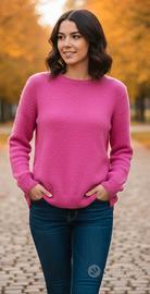 Magliettone over donna