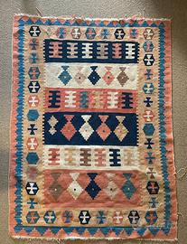 Kilim vintage fatto a mano