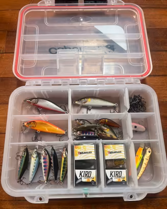 rapala elite, molix , dex, kiro, sakura