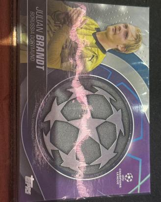Julian Brandt 2023-24 Topps club relic Patch