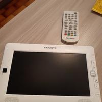 TV portatile majestic 9 pollici com custodia