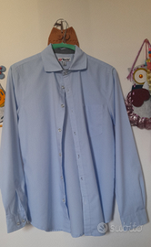 Camicia ragazzo blu XL