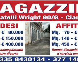 Magazzini e box auto varie metrature