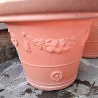 Vaso festonato in plastica