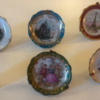 Lotto piattini decorativi Limoges France