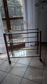 carrellino multifunzione in stile vintage/modernar