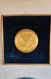 QUADRO COMMEMORATIVO CROCERA MILITARE GORI  ZUCCHI