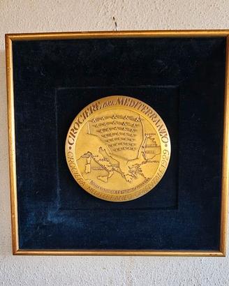 QUADRO COMMEMORATIVO CROCERA MILITARE GORI  ZUCCHI