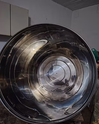 Serbatoio in acciaio inox alimentare 1000l