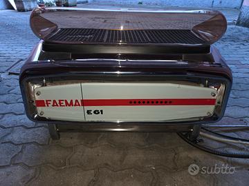 macchina caffè FAEMA E61 a 3 gruppi