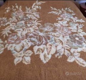 Coperta di pura lana vergine per letto matrimonial
