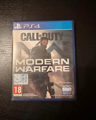 Call of duty modern warfare (PS4)