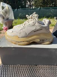 Balenciaga Triple s “triple white”