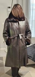 Cappotto Pelle e Pelliccia Vintage Fontani