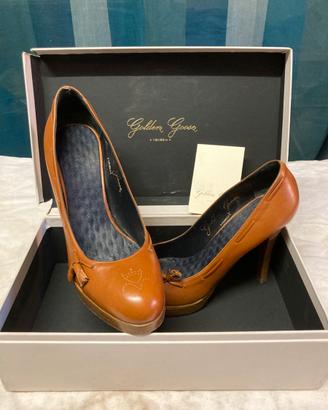 Décolleté Golden Goose in pelle vintage tg.40