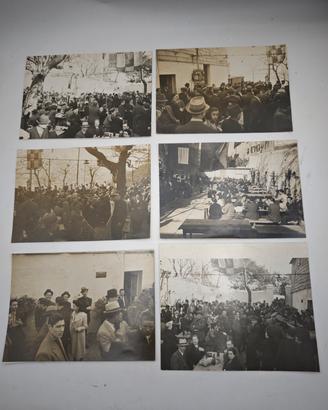 Lotto 6 Foto Epoca Genova 1939 Fascismo
