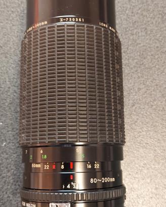 Sigma 80-200 per nikon al