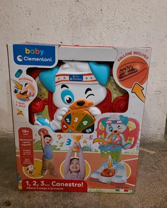 Clementoni Baby 1,2,3 Canestro