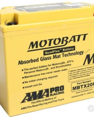 MBTX20U BATTERIA MOTOBATT HARLEY DYNA SPORTSTER
