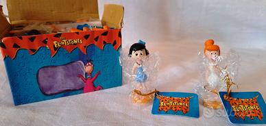 12 PERSONAGGI IN RESINA- FLINTSTONES Wilma e Betty
