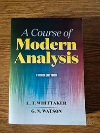 A course of Modern Analysis