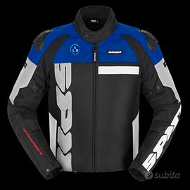 GIACCA SPIDI PROGRESSIVE NET WINDOUT NERO/BLU
