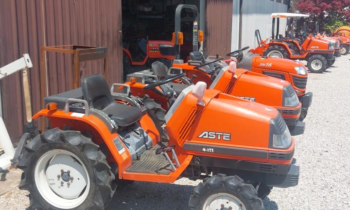 TRATTORINO KUBOTA 25CV CON FRESA