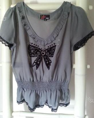 Maglietta yumi tg.s grigia