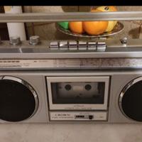 Crown stereo vintage cassette funzionante