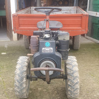 Motozappa con carrello 10 CV