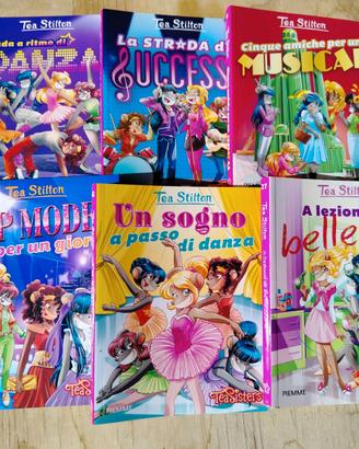 Lotto 6 Libri Thea Sisters – Danza, Moda e Musical