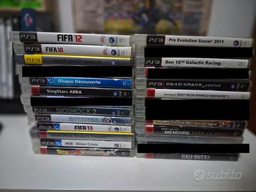 Lotto videogiochi Ps3