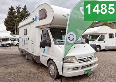 CAMPER ELNAGH DUCATO MANSARDATO 6 POSTI DINETTE GA